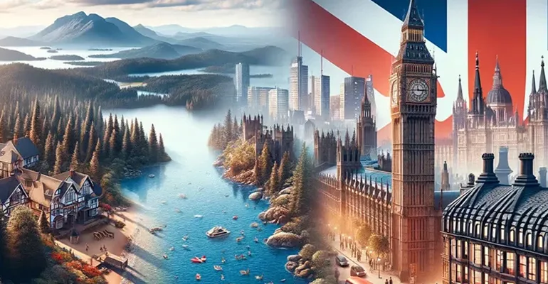 مقایسه سطح درآمد در کانادا و انگلستان