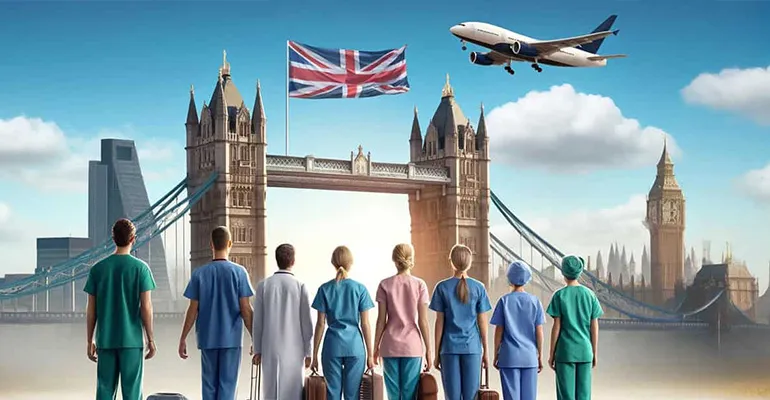 مهاجرت پرستاران به انگلستان