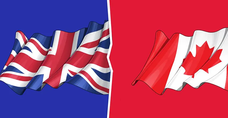 کیفیت زندگی در کانادا و انگلستان